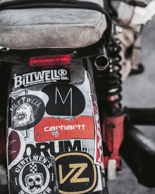 Durable VIN Stickers for Motorcycles and Bikes