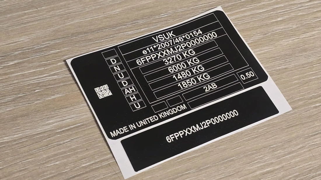 How Laser Made VIN Chassis Plates Help the DVLA Protect Stolen Recovered Vehicles Worldwide Supplier FAQs