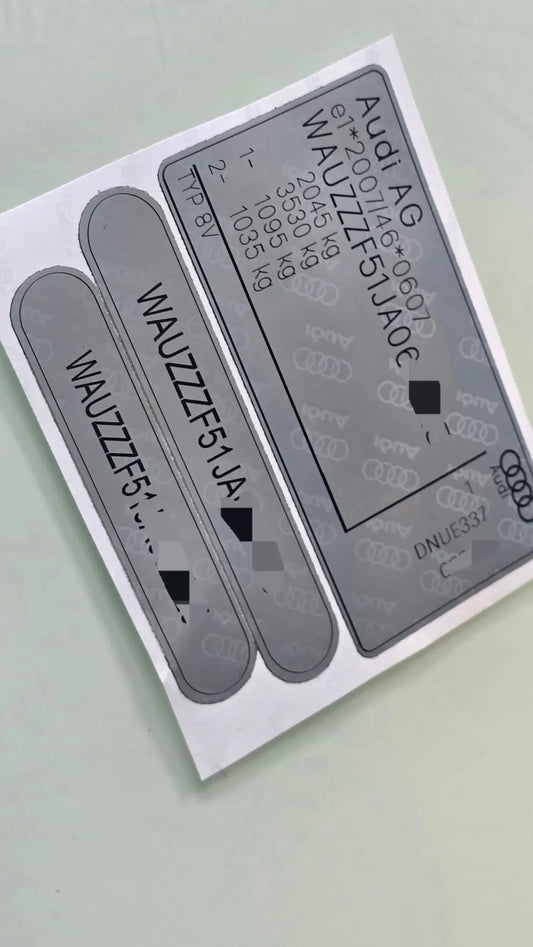 How to Order Replacement VIN Stickers: A Step-by-Step Guide for UK Drivers