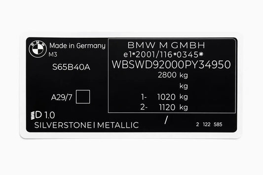The Complete Guide to Replacement VIN Stickers & Chassis Plates in the UK (2026 Edition)
