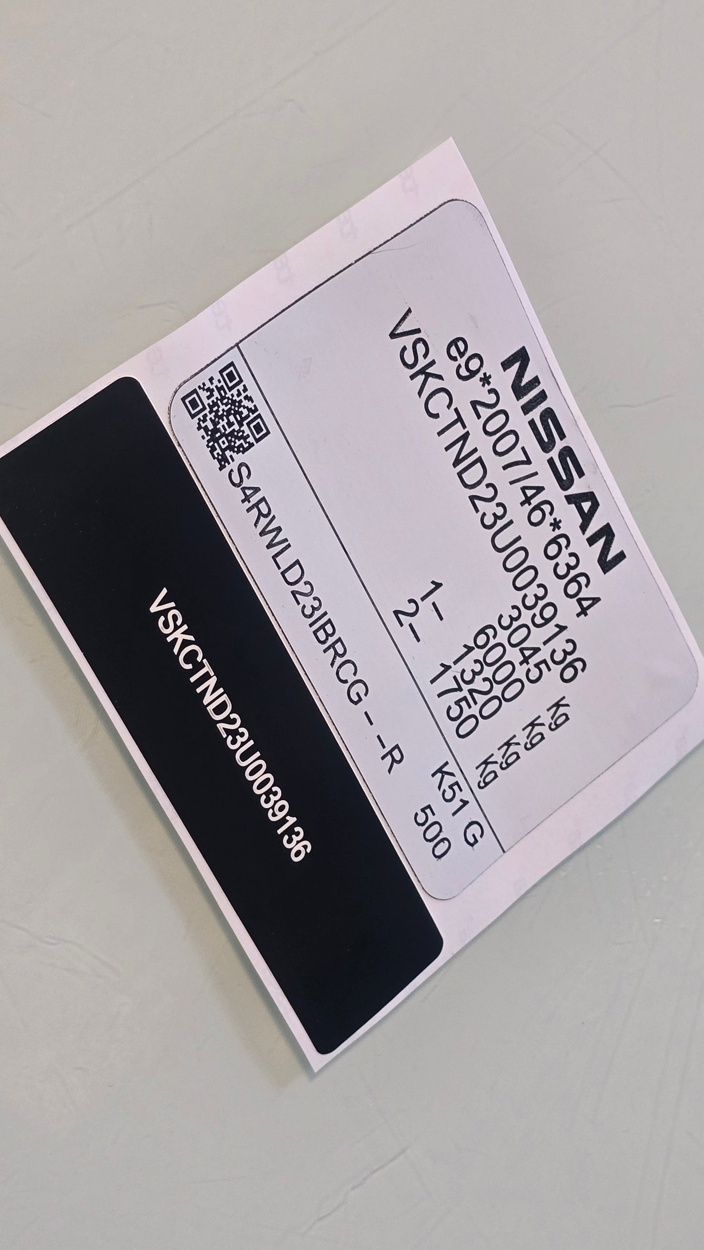Commercial VIN Decals