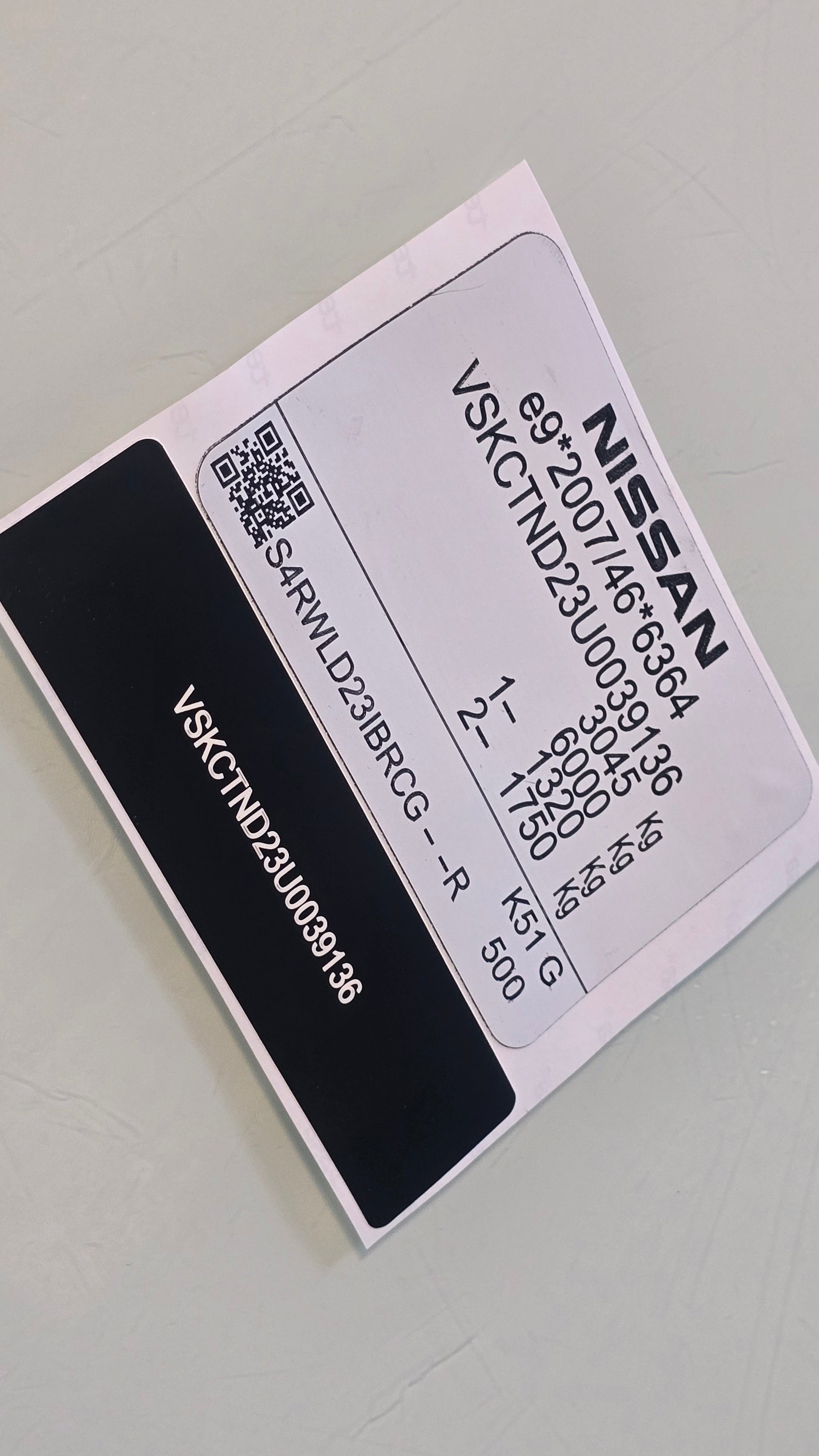 Commercial VIN Decals