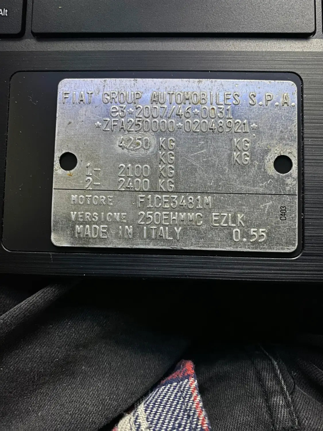 Custom Made VIN Plates – New & Classic Vehicles