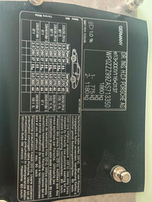 Porsche labels